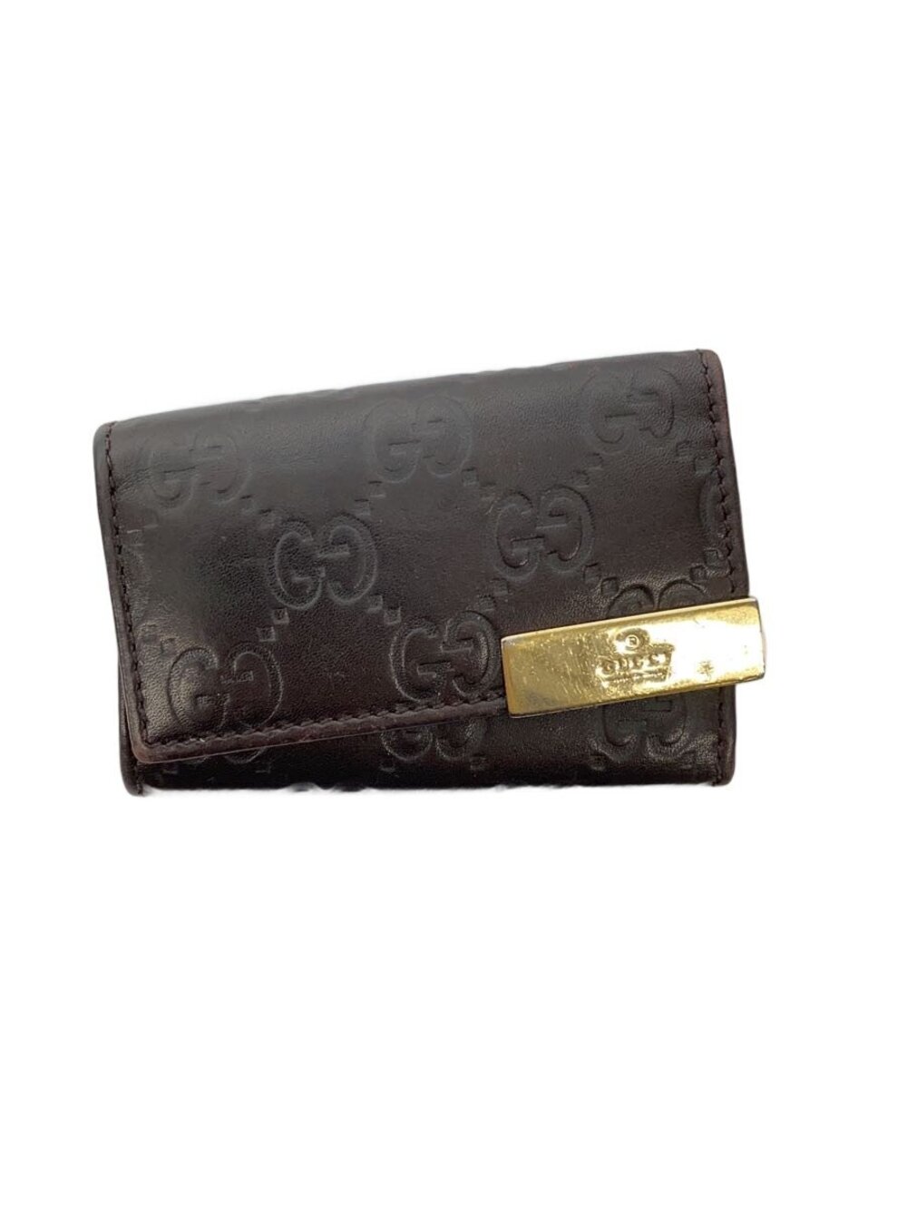 Gucci Key Case Wallet Brown All over